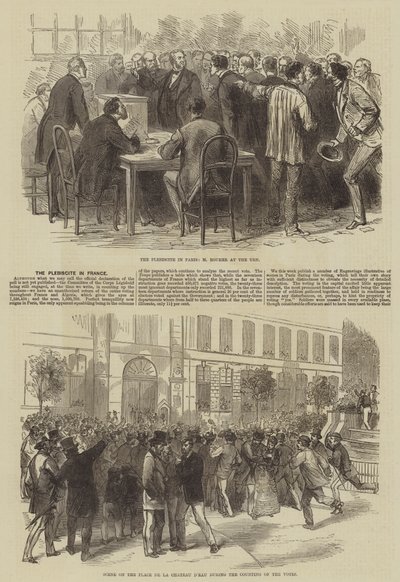 The Plebiscite in France by Burn Smeeton